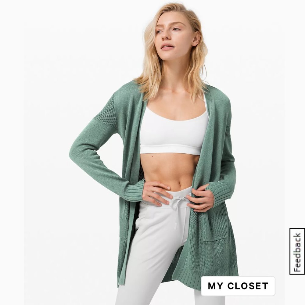 Lululemon Sincerely Yours Wrap Sweater